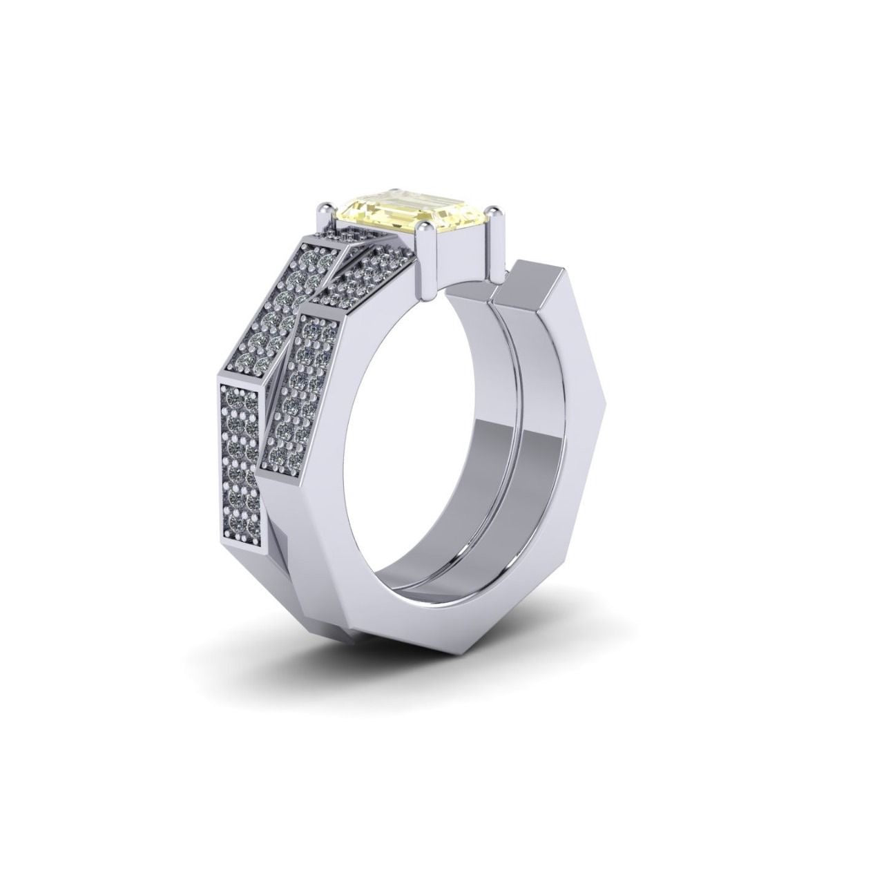 The VEÌR Custom Coloured Diamond GOLD