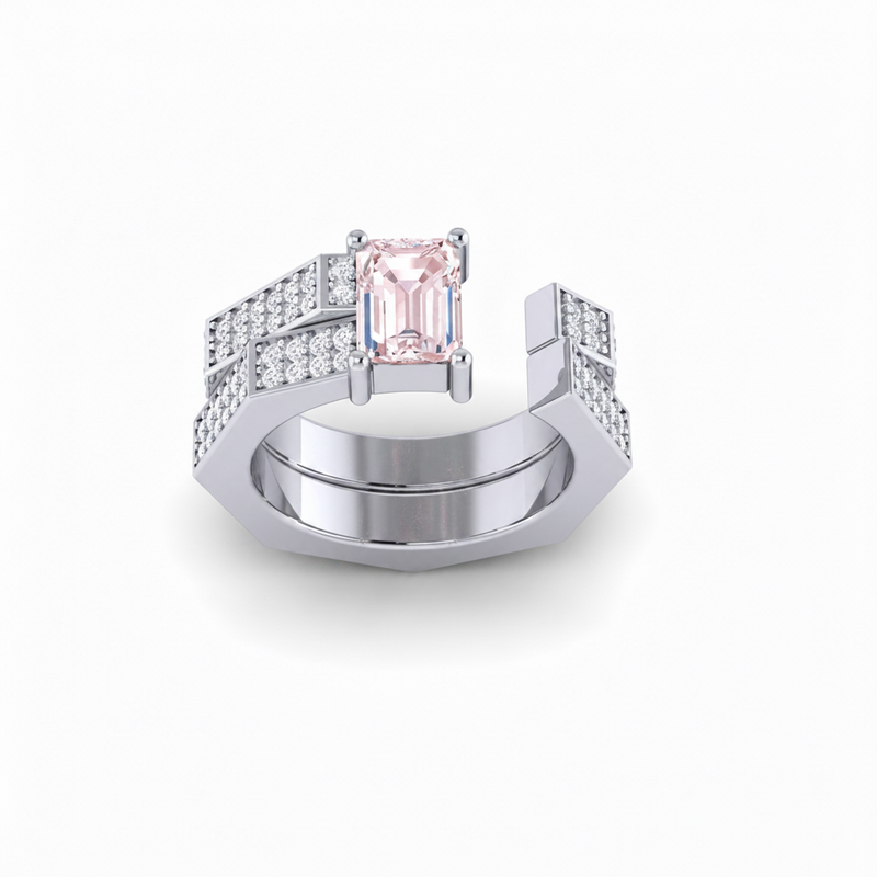 The VEÌR Ring — Custom Colour · Gold